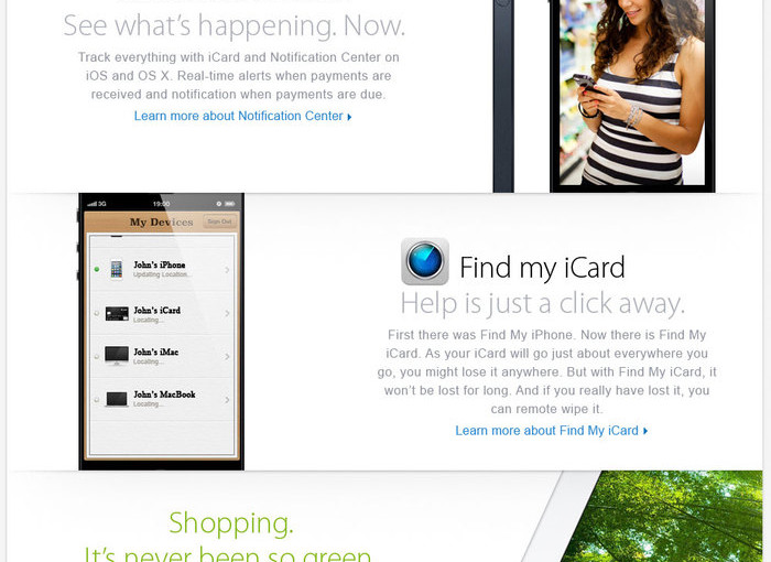 iCard: If Apple Made a Credit Card