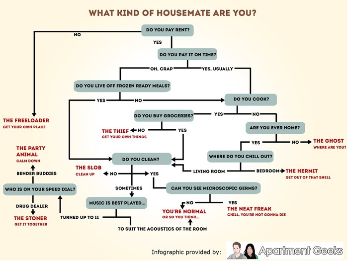 What Kind of Housemate Are You?