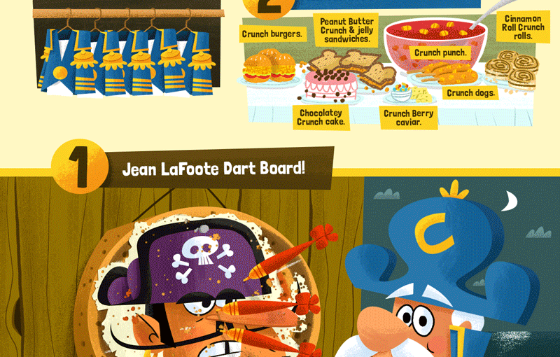 Cap’n Crunch’s Top 5 Requests for His Green Room
