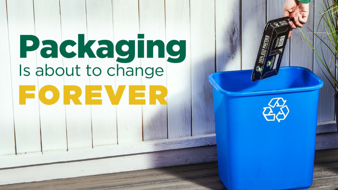 packaging changes